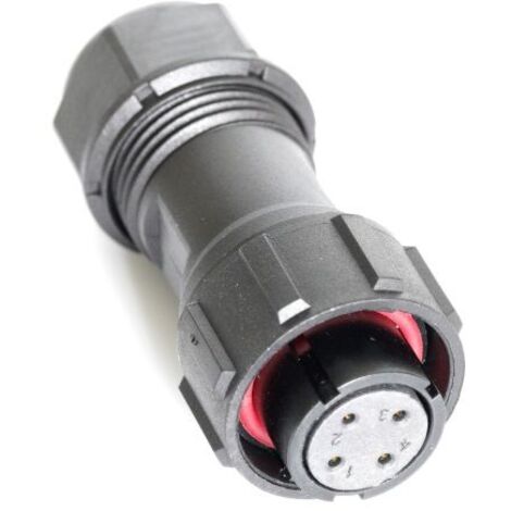 Connecteur circulaire RS PRO, Standard 7 contacts, Montage sur câble, raccordement A souder ( Prix pour 1 paire )