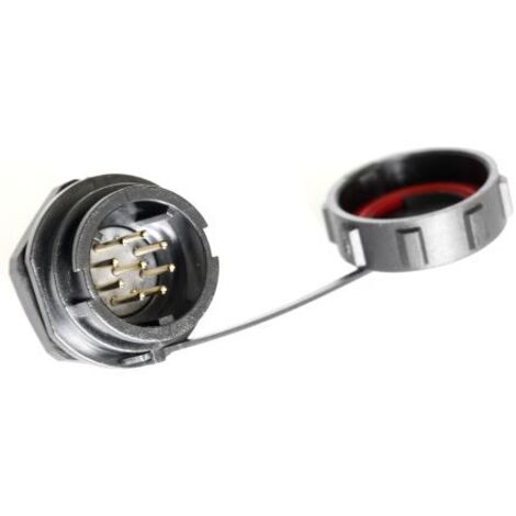 Connecteur circulaire RS PRO, Standard 9 contacts, Montage panneau, raccordement A souder ( Prix pour 1 )