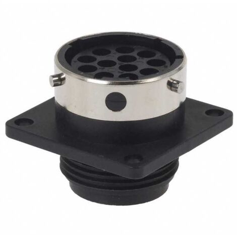 Connecteur circulaire Taille 14 Femelle 12 Voies pour panneau