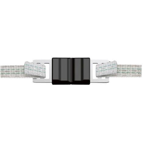 connecteur clip ruban inox 12,5mm par 5