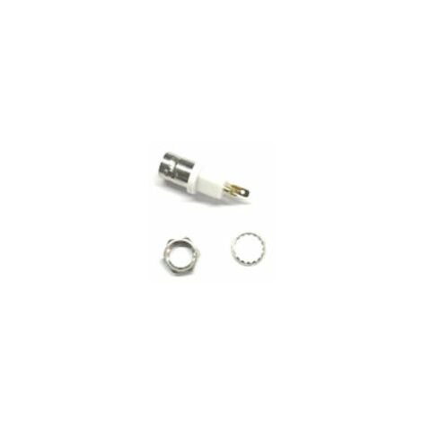 Connecteur coaxial RS PRO Femelle Droit, raccordement A souder 50O Montage panneau