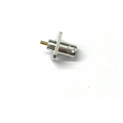 Connecteur coaxial RS PRO Femelle Droit, raccordement A souder 50O Montage panneau ( Prix pour 1 )