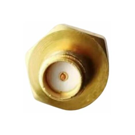 Connecteur coaxial RS PRO Femelle Droit, raccordement A souder 50O Traversée de cloison ( Prix pour 1 )