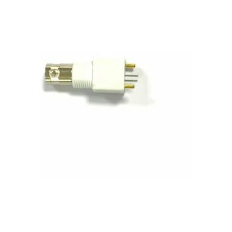 Connecteur coaxial RS PRO Femelle Droit, raccordement A souder 75O Montage sur CI ( Prix pour 1 )