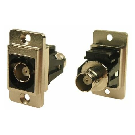 Connecteur coaxial RS PRO Femelle Droit, raccordement Câble 50O Montage panneau ( Prix pour 1 )