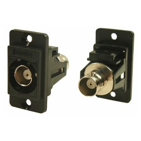 Connecteur coaxial RS PRO Femelle Droit, raccordement Câble 50O Montage panneau ( Prix pour 1 )