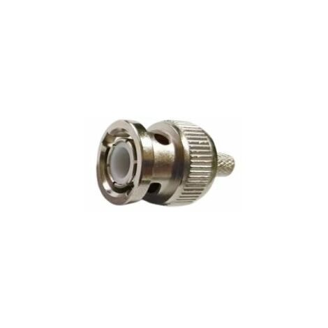 Connecteur coaxial RS PRO Mâle Droit, raccordement A sertir 50O Montage sur câble