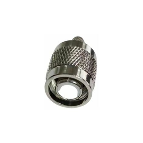 Connecteur coaxial RS PRO Mâle Droit, raccordement A sertir 50O Montage sur câble
