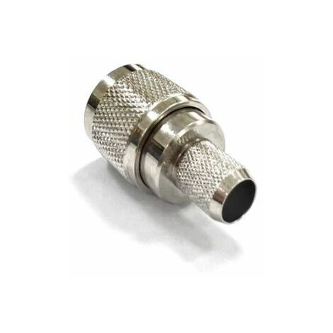 Connecteur coaxial RS PRO Mâle Droit, raccordement A sertir 50O Montage sur câble ( Prix pour 1 )
