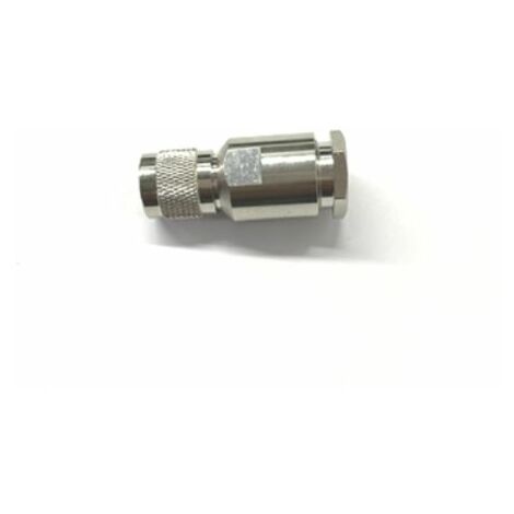 Connecteur coaxial RS PRO Mâle Droit, raccordement A souder 50O Montage sur câble ( Prix pour 1 )