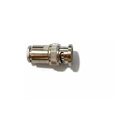 Connecteur coaxial RS PRO Mâle Droit, raccordement Cage à ressort 50O Montage sur câble ( Prix pour 1 )