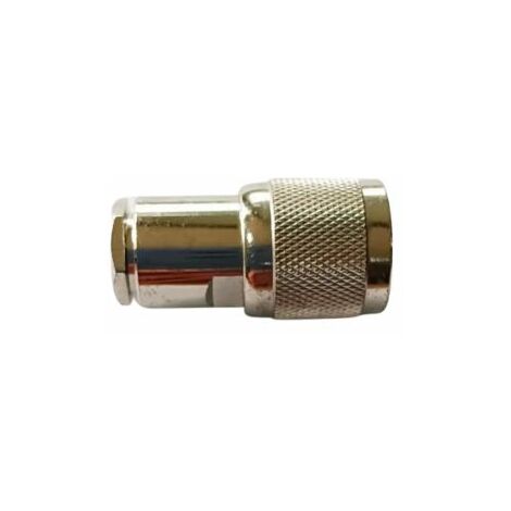 Connecteur coaxial RS PRO Mâle Droit, raccordement Cage à ressort 50O Montage sur câble ( Prix pour 1 )