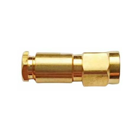 Connecteur coaxial RS PRO Mâle Droit, raccordement Cage à ressort 50O Montage sur câble ( Prix pour 1 )