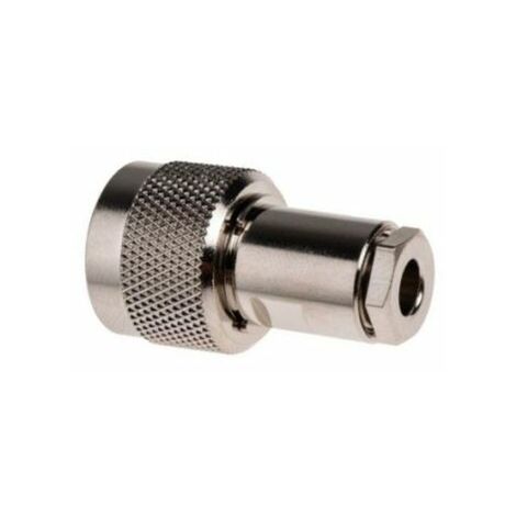 Connecteur coaxial RS PRO Mâle Droit, raccordement Cage à ressort 50O Montage sur câble ( Prix pour 1 )