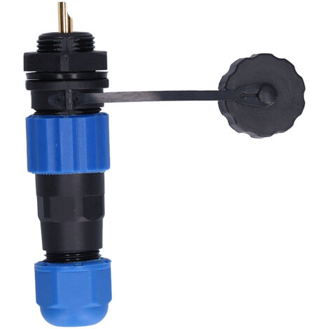 Connecteur Compact Robuste pour Machines à Commande Programmée, Prise Aviation 1 Broche (380V 25A) Résistante à l'Oxydation
