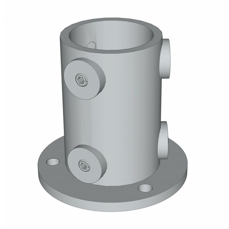 Weasyfix - Connecteur Connect 60 (C12) pour fixation d'un poteau vertical