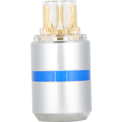 Connecteur d'Alimentation Audio Monosaudio en Cuivre Pur, Plaqué Or 24K, Prise AC pour Hifi, 100-250V, F107G Femelle