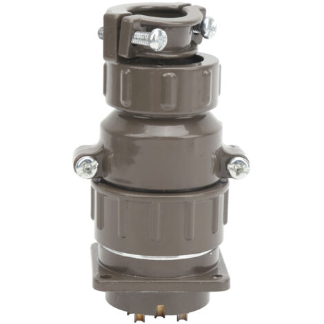 Connecteur d'Alimentation Aviation AC500V 32A, Prise Électrique P32K2Q‑8 pour Alimentation Secteur