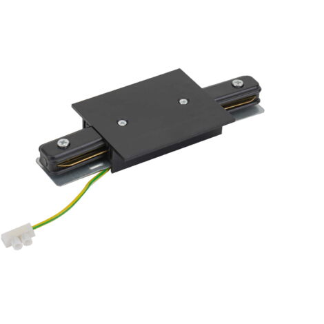 Connecteur d’alimentation longitudinal encastré noir Nowodvorski