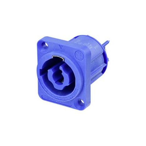 Connecteur d'alimentation série (connecteur réseau) powerCON Neutrik NAC3MPXXA embase mâle verticale Nombre total de pôles: 2 + PE 20 A bleu 1 pc( C660112