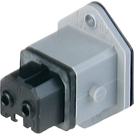 Connecteur d'alimentation série (connecteur réseau) STAKEI Hirschmann STAKEI 2 930647106-1 embase fe