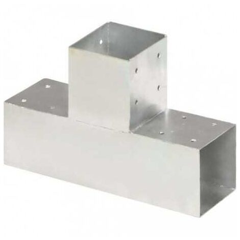Connecteur d'angle pour poteau - Dimensions (mm) : 91x91 - Forme T
