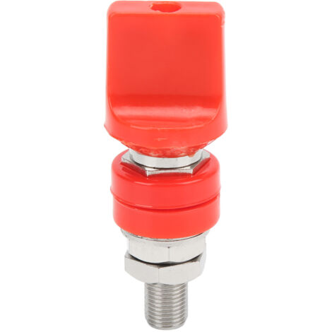 Connecteur de borne à vis M10 pour câble 4mm, 100A, fort courant, compatible fiche banane