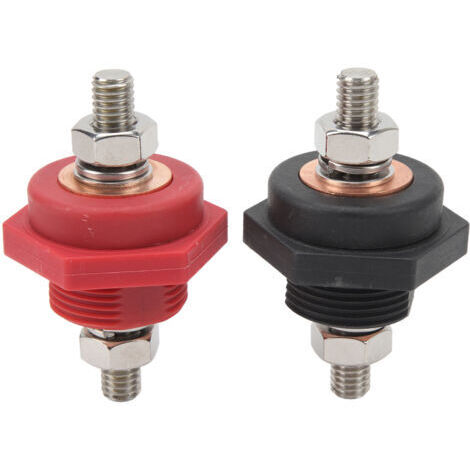 Connecteur de borne de batterie DC12V 3/8 pouces, connecteurs de cloison pour voitures, camping-cars, navires