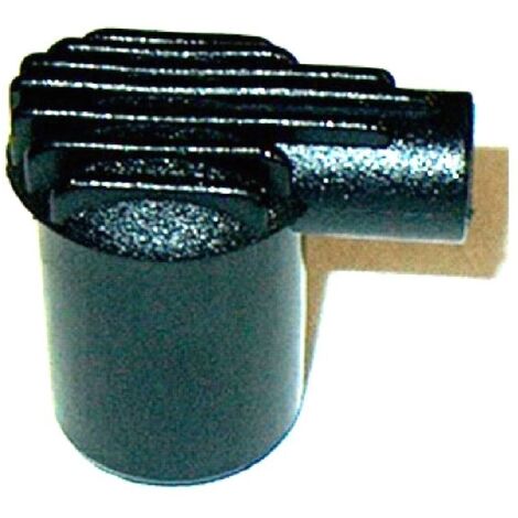 Connecteur de bougie d'allumage avec capuchon en métal pour borne amovible