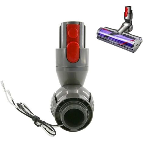 Connecteur de brosse de sol à entraînement direct compatible avec les aspirateurs Dyson V8 et V10