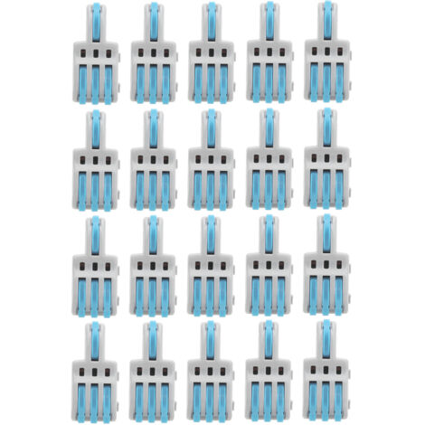 Connecteur de câble 1 entrée 3 sorties pour éclairage et moteurs (Lot de 20)