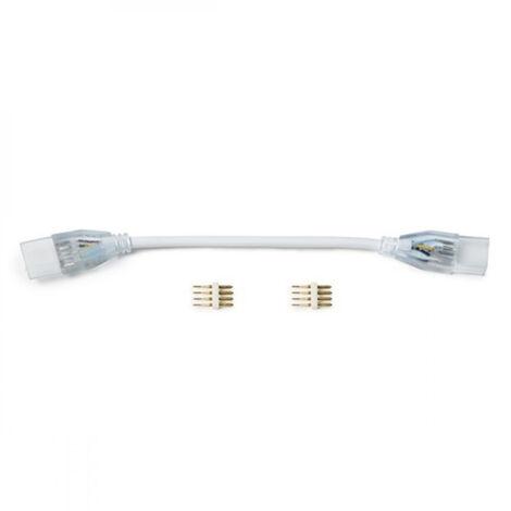 Connecteur de Câble 2 Bandes LEDs 220VAC RVB [HO-CC-220-RGB]