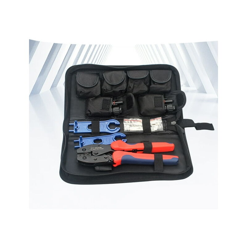 Ugreat - Connecteur de câble d'outil de sertissage solaire, kit d'outils de sertissage solaire Kit d'outils de sertissage solaire Kit d'outils de