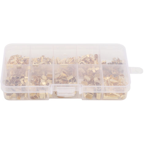 Connecteur de câble métallique, pratique à utiliser léger, pratique pour stocker la boucle en cuivre en forme de U pour la voiture