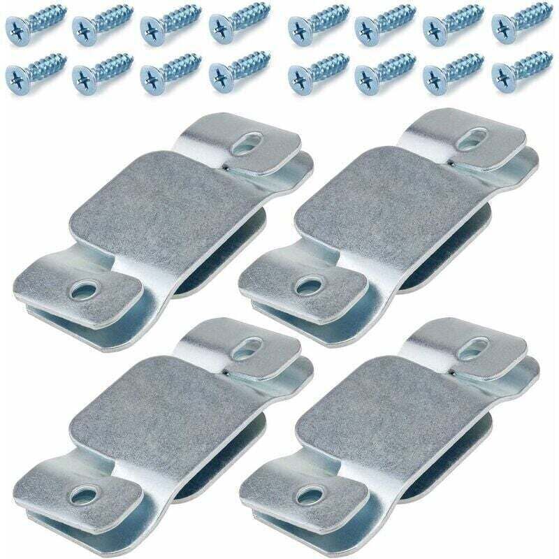 Connecteur de canapé universel en acier inoxydable, 8 pièces, grand connecteur de canapé, connecteur de meubles, supports de verrouillage de canapé
