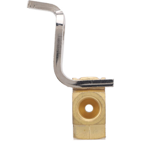 Connecteur de Conduite de Frein, té à 3 Voies pour Conduite de Frein, Ports Filetés 3/8"-24 avec Support de Montage pour Tuyaux 3/16".