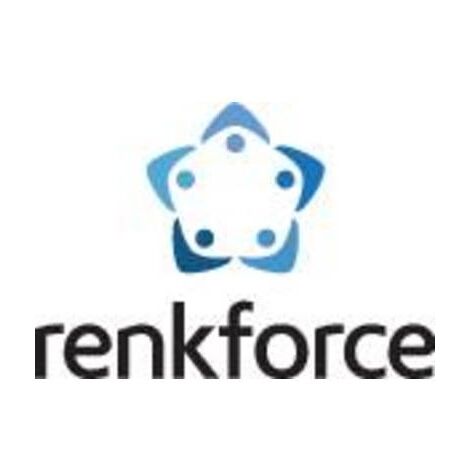Connecteur de confection du champ CAT6A renkforce Renkforce RF-4538312 RJ45 mâle, droit noir (transparent) 1 pc(s) A809382