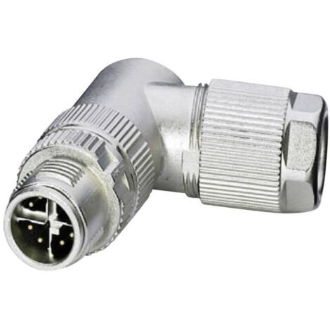 Connecteur de données pour capteurs/actionneurs Phoenix Contact VS-08-M12MR-10G-P SCO 1417443 M12 mâle, coudé Nombre de
