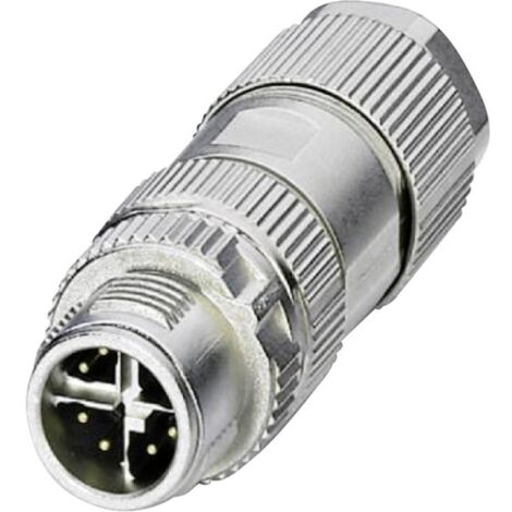 Connecteur de données pour capteurs/actionneurs Phoenix Contact VS-08-M12MS-10G-P SCO 1417430 M12 mâle, droit Nombre de