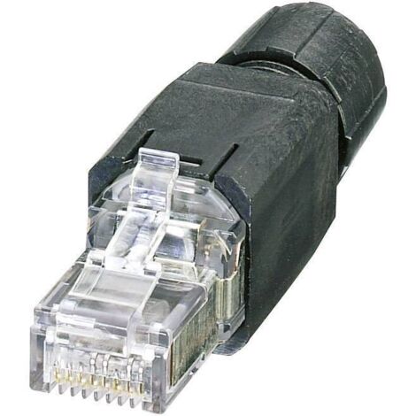 Connecteur de données pour capteurs/actionneurs Phoenix Contact VS-08-RJ45-5-Q/IP20 1417401 mâle, droit Nombre de pôles