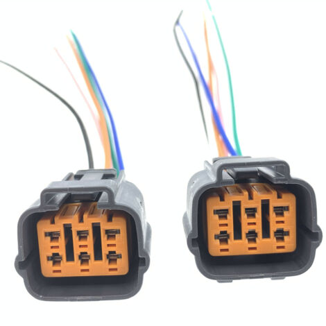 Connecteur de faisceau de câbles de l'électrovanne EGR compatible avec les modèles Mazda 6, CX-7, Bestune, Ruiyi, Mondeo et Focus.