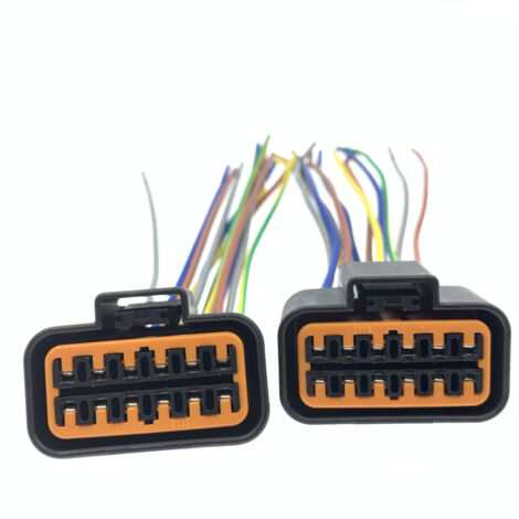 Connecteur de faisceau de câbles du capteur d'oxygène pour bloc optique de phare automobile PB625-12027 DJ71210Y-2.2-21