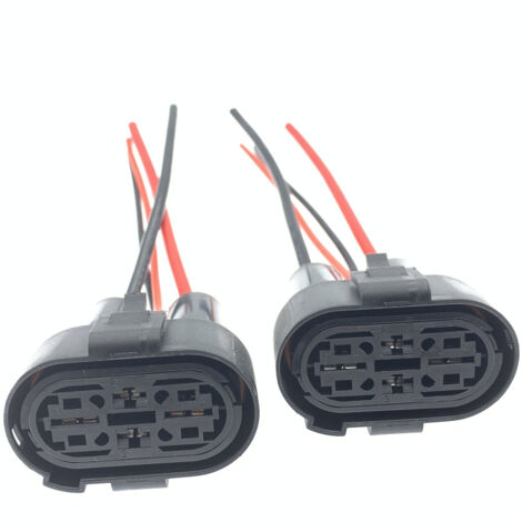 Connecteur de faisceau de câbles pour relais de climatisation et contrôleur de ventilateur électronique compatible avec les Jetta, Bora et Golf 4