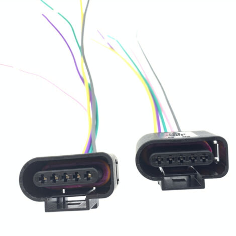 Connecteur de faisceau de capteur de débitmètre d'air compatible avec Audi A6L, C6 3.0, A4, A4L, Q5, Q7, Phaeton