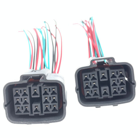 Connecteur de faisceau de phares compatible avec Mazda 3/Axela/CX-5/Atenza/CX-4/30/8/5/3