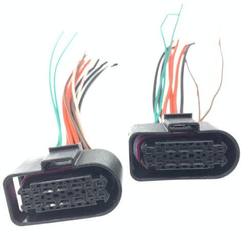 Connecteur de faisceau de phares compatible avec Volkswagen Magotan CC Golf Tiguan Audi A6 A4L Q5