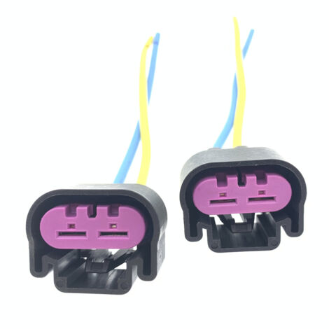 Connecteur de faisceau de refroidissement de radiateur Cadillac DJ70239A-6.3-21, gaine à 2 broches, référence 15454358