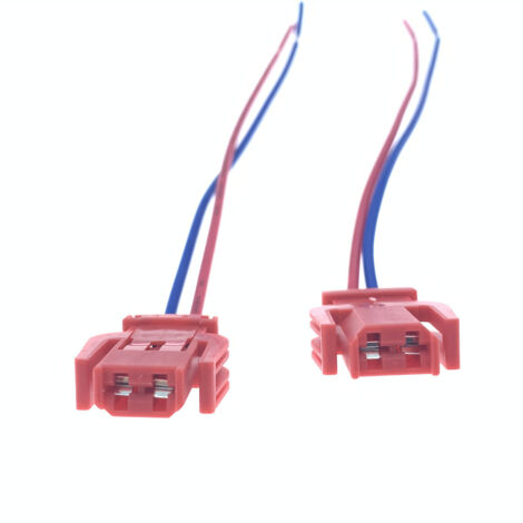 Connecteur de faisceau électrique compatible avec l'éclairage des panneaux de porte Audi Q5 et le capteur ABS des feux de porte Volkswagen Audi (connecteur à 2 broches).