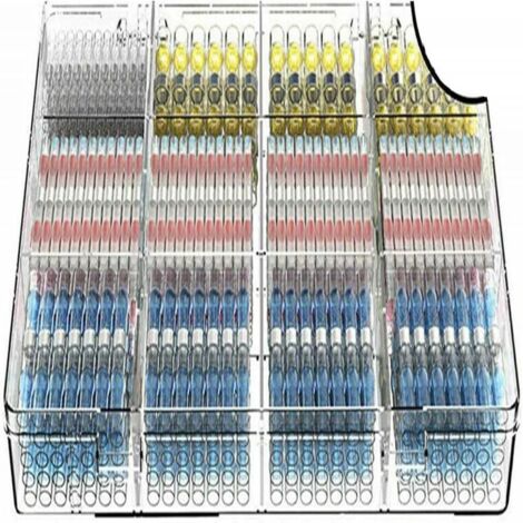 Connecteur de Fil à Souder - Manchon Isolant Rétractable Étanche - Pour Automobile et Bateau - Lot de 500 Pièces