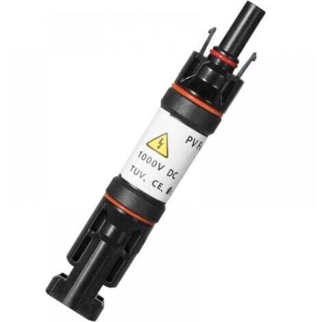 Connecteur de fusible PV Solaire 1000V DC IP67 Porte-fusible photovoltaïque étanche fusible Solaire for système PV Solaire (Size : 15A)